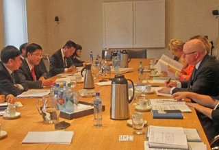 越挪外交副部长级政治磋商会在挪威举行